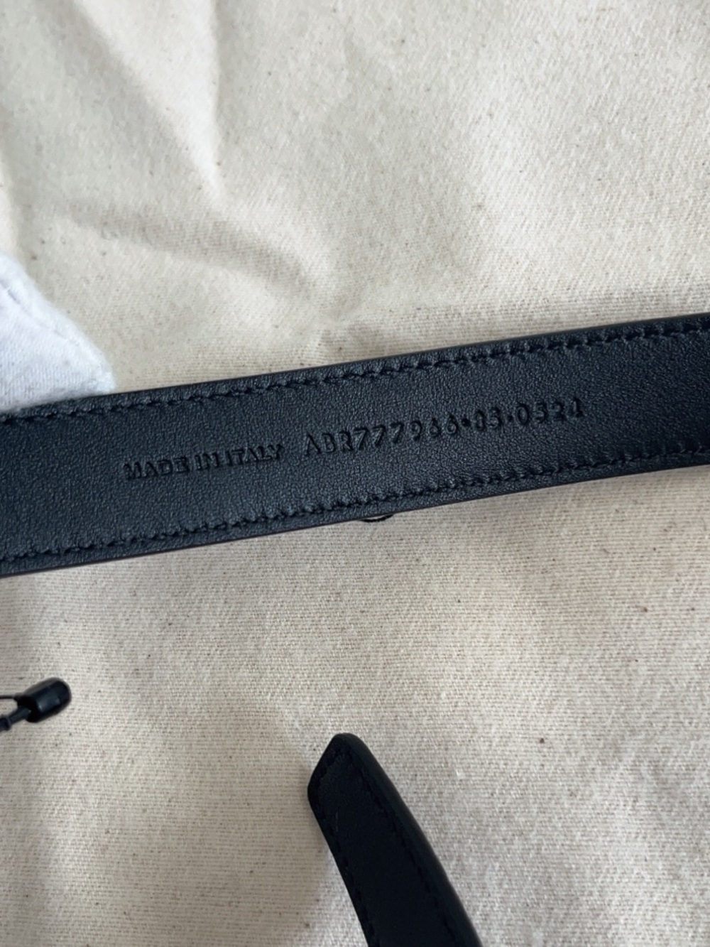 Saint Laurent La 66 Buckle Belt - Picture 5 of 14